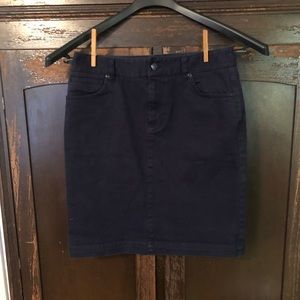 Jones New York Denim Pencil Skirt